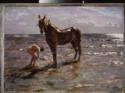 Valentin Alexandrowitsch Serow, Baden des Pferdes