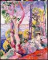 Henri Charles Manguin, Morgen (Dame in einer Bucht)