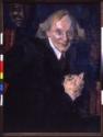 Nikolai Pawlowitsch Uljanow, Porträt des Dichters Wjatscheslaw Iwanow