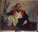 Nikolai Pawlowitsch Uljanow, Porträt des Dichters Michail Lermontow