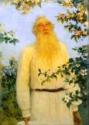 Ilja Jefimowitsch Repin, Porträt des Schriftstellers Leo N. Tolstoi
