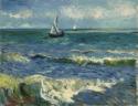 Vincent van Gogh, Seelandschaft in der Nähe von Saintes-Maries-de-la-Mer