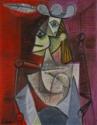 Pablo Picasso, Frau im Lehnstuhl