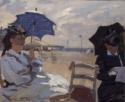Claude Monet, Am Strand von Trouville