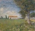 Vincent van Gogh, Farmhouse in a wheat field