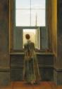 Caspar David Friedrich, Frau am Fenster