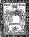 Russischer Meister, Russian Master, Saints Zosima and