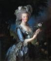Marie Louise Elisabeth Vigée-Lebrun, Porträt von Marie Antoinette mit einer Rose
