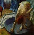 Edgar Degas, Frau in der Badewanne