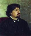 Ilja Jefimowitsch Repin, Porträt des Malers Wassili Surikow