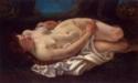 Gustave Courbet, Liegende Frau
