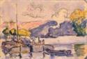Paul Signac, Zwei Frachtkähne