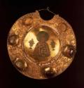 Woman's Headdress, Gold, enamel, gems,