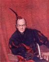 Fjodor Schaljapin als Mephistopheles in der Oper Faust von Charles Gounod