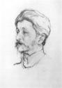 Valentin Alexandrowitsch Serow, Bildnis des Malers Michail Alexandrowitsch Wrubel