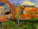 Paul Gauguin, Landschaft in der Bretagne. Die David-Mühle