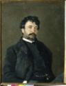 Valentin Alexandrowitsch Serow, Porträt von Opernsänger Angelo Masini (1844-1926)
