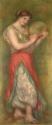 Pierre Auguste Renoir, Tanzendes Mädchen mit Tambourin