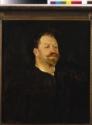 Valentin Alexandrowitsch Serow, Porträt von Opernsänger Francesco Tamagno (1850-1905)