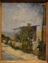 Vincent van Gogh, Schuppen am Montmartre mit Sonnenblume
