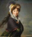Marie Louise Elisabeth Vigée-Lebrun, Porträt von Gräfin Irina Iwanowna Woronzowa, geb. Ismailowa (1768-1848)