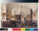 Die Interieurs des Winterpalastes. Das Arbeitszimmer des Großfürsten Nikolaus Nikolajewitsch