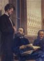Ilja Jefimowitsch Repin, The composers Milan Napravnik and Bedrich Smetana (Detail of the painting Slavonic composers)
