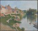Paul Signac, Les Andelys. The Riverbank