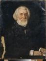 Ilja Jefimowitsch Repin, Portrait of the author Ivan S. Turgenev (1818-1883)
