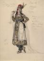 Alexander Nikolajewitsch Benois, Costume design for the opera The golden Cockerel by N. Rimsky-Korsakov