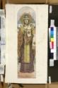 Viktor Michailowitsch Wasnezow, Saint Nikita, Bishop of Novgorod (Study for frescos in the St Vladimir's Cathedral of Kiev)