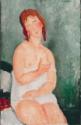 Amedeo Modigliani, Young Woman in a Shirt