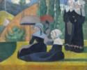 Ilja Jefimowitsch Repin, Breton Women with Umbrellas