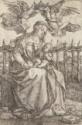 Albrecht Dürer, Virgin Mary Crowned By Two Angels