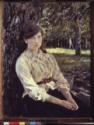 Valentin Alexandrowitsch Serow, Girl at the sunlight (Portrait of Maria Simonovich)