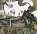 Marc Chagall, The House in Grey