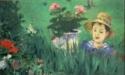 Édouard Manet, Boy in Flowers (Jacques Hoschedé)