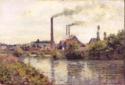 Camille Pissarro, The Factory at Pontoise