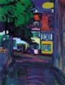 Wassily Wassiljewitsch Kandinsky, Murnau, Houses in the Obermarkt