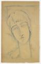 Amedeo Modigliani, Anna Akhmatova (Ritratto di Donna Rossa)