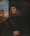 Tizian, Portrait of the Painter Giovanni Bellini