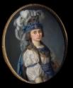 Russischer Meister, The Actress and Singer Praskovya Zhemchugova (1768-1803) as Eliane in the A.E.M. Grétry Oper Les Mariages samnites