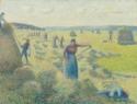 Camille Pissarro, The haymaking, Éragny