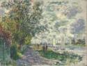 Claude Monet, La berge du Petit-Gennevilliers