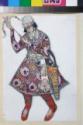 Léon Bakst, Ivan Tsarevich. Costume design for the ballet The Firebird (L'oiseau de feu) by I. Stravinsky