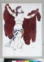 Léon Bakst, Costume design for the ballet Cléopatre