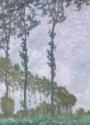 Claude Monet, Wind Effect, Series of The Poplars