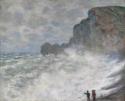 Claude Monet, Rough weather at Étretat