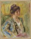 Pierre Auguste Renoir, Buste de femme en costume oriental