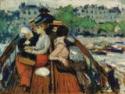 Pablo Picasso, Crossing Seine on the Upper Deck (Sur l'impériale traversant la Seine)